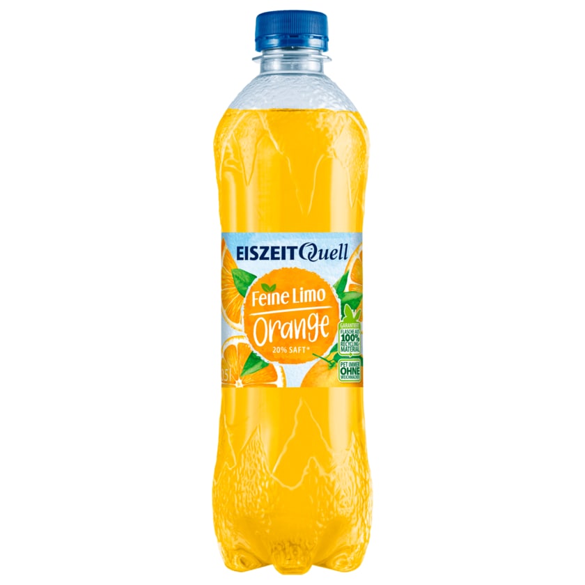 Eiszeit Quell Feiner Limo Orange 0,5l